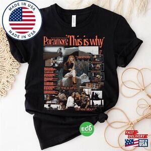 Retro This Is Why Paramore Shirt Rock Band Music Tour Unisex